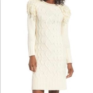 SOLD Eliza J Cable Knit Dress